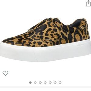 Calvin Klein Leopard Sneaker Slides